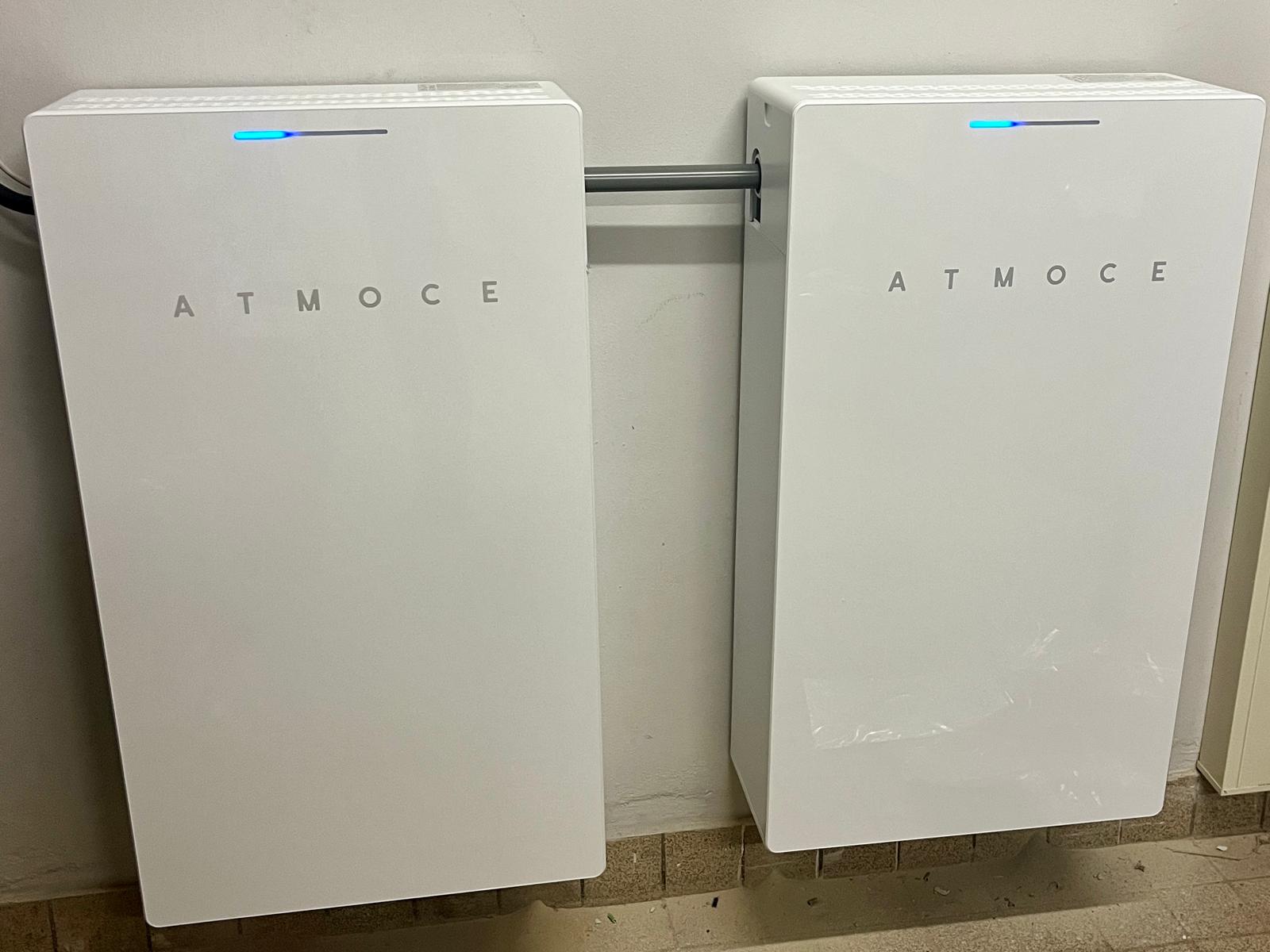 Door Solempower geplaatst ATMOCE-thuisbatterijsysteem