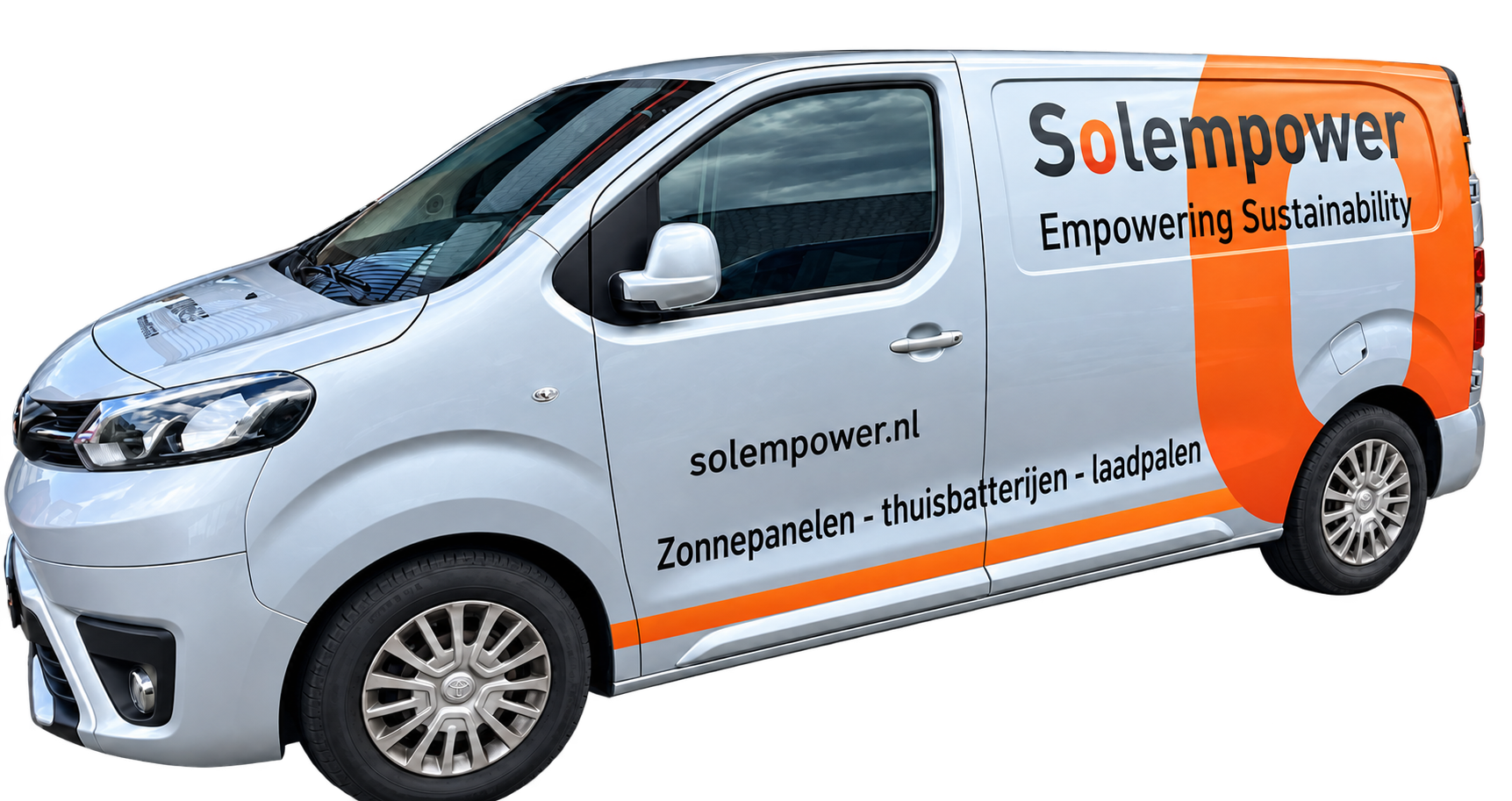 Solempower Proace installatiebus met grote O-striping